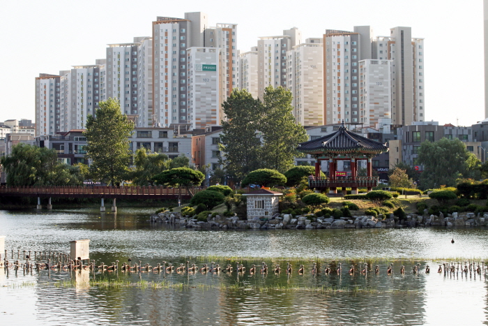 중앙호수공원 카페거리