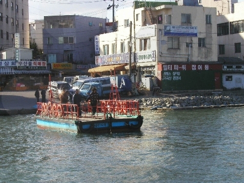 아바이마을 갯배