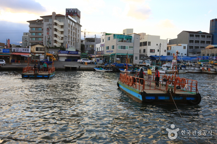 아바이마을 갯배