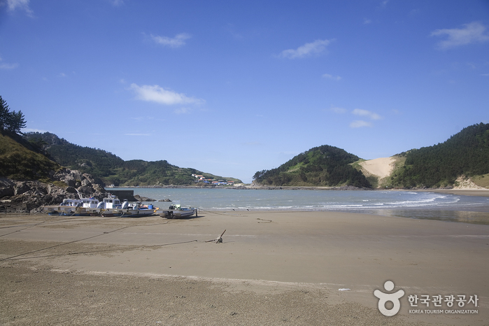 우이도 돈목해수욕장