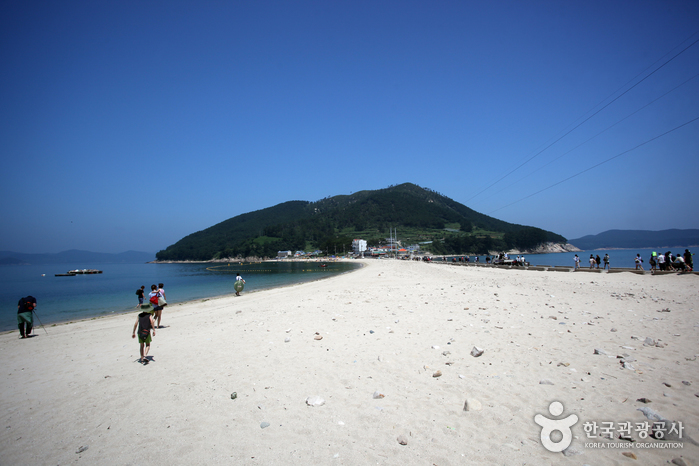 비진도 해수욕장