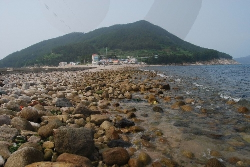 비진도 해수욕장