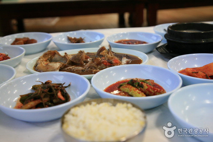 일송꽃게장백반