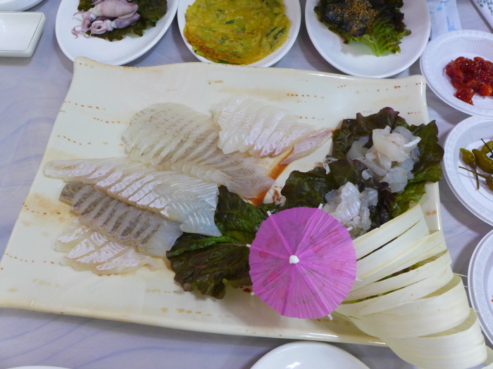 서천 자연산 광어 도미 축제