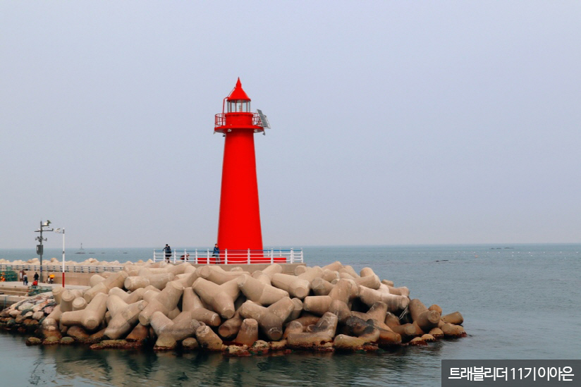 청사포 쌍둥이등대