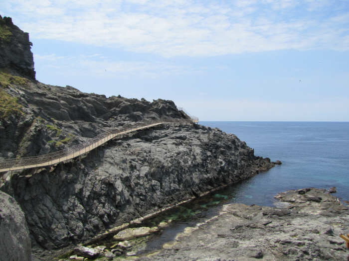 태하 해안산책로 및 대풍감 (울릉도, 독도 국가지질공원)