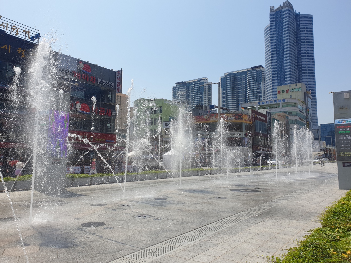 고운바다길 음악분수