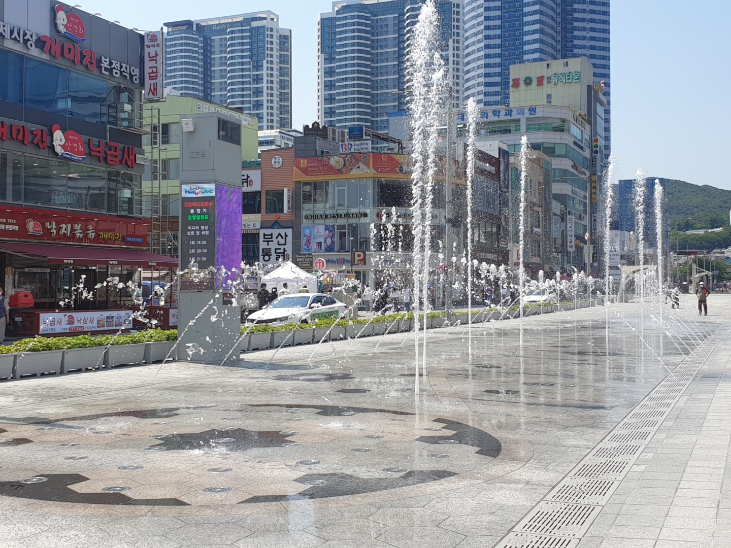 고운바다길 음악분수